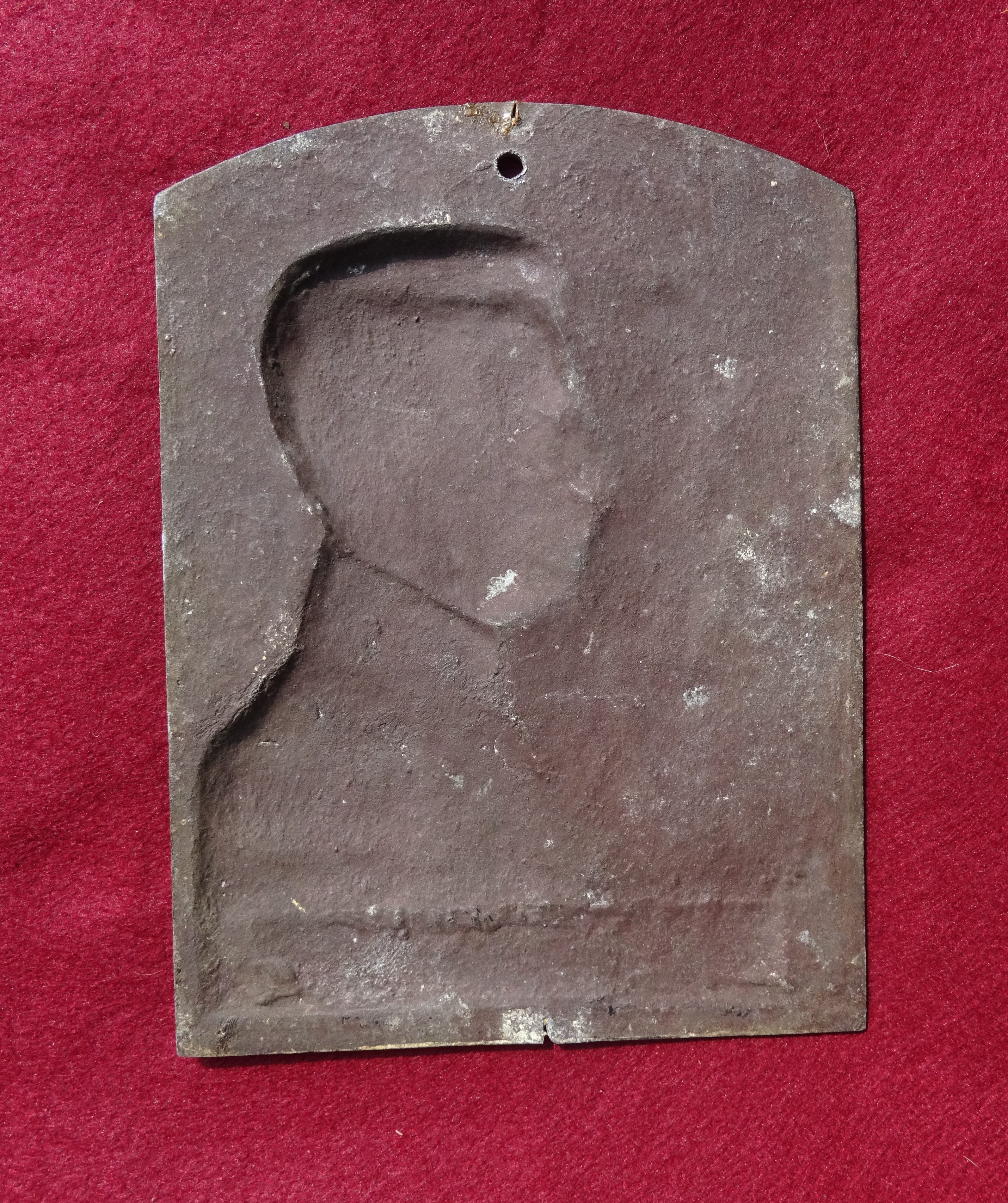 WW1 Remembrance plaque King Albert I & Queen Elizabeth