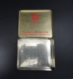 British Benson and Hedges Cigarette tin WW2