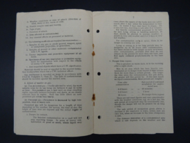 British Field Service Pocket Book - Protection against gas 1941