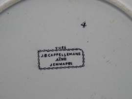 Decorative plate, Cappellemans, 1862