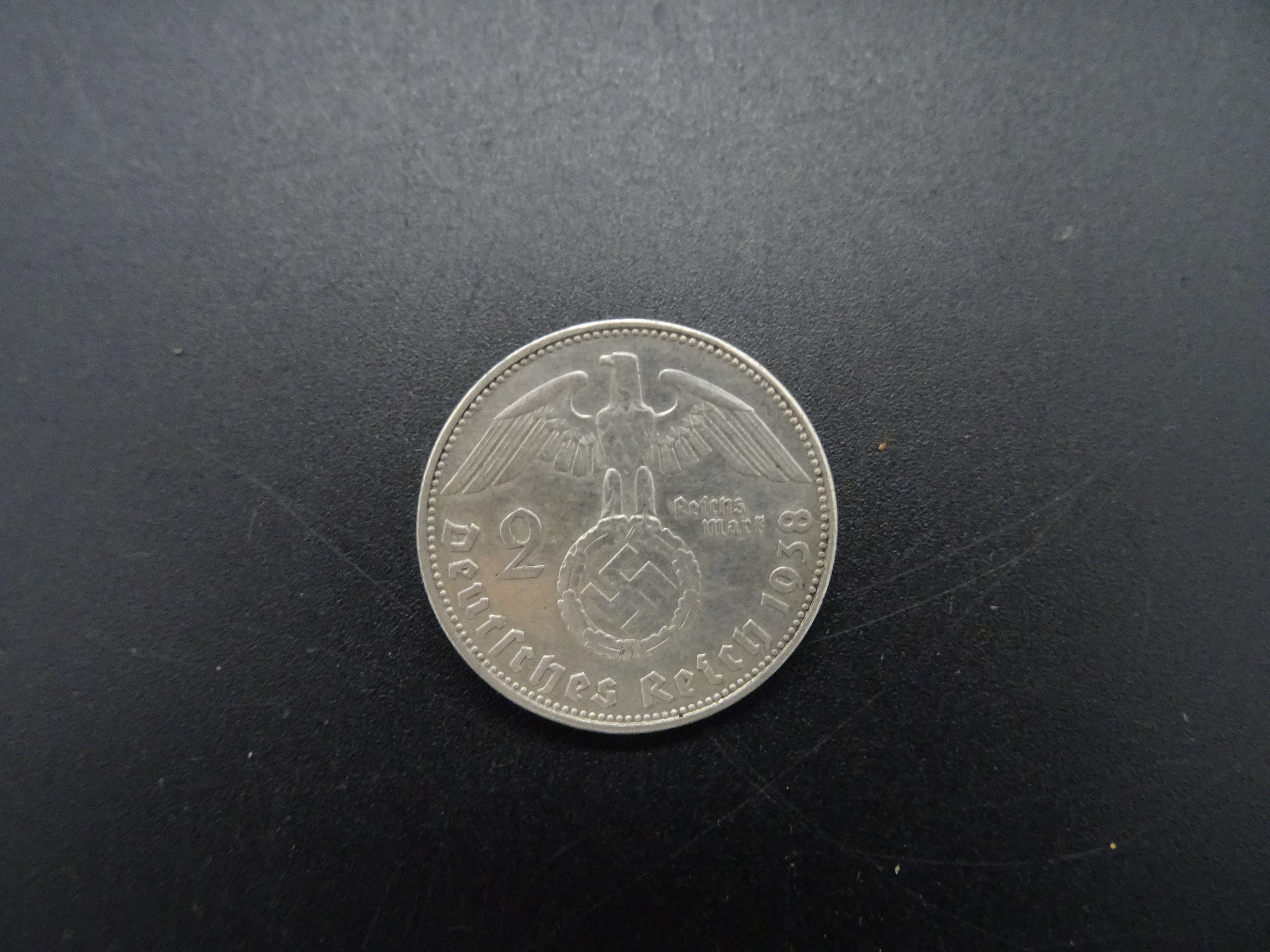 2 Mark 1938 coin