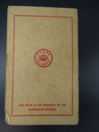 Post Office savings bank book 1943