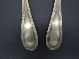 Silver plated salade server set