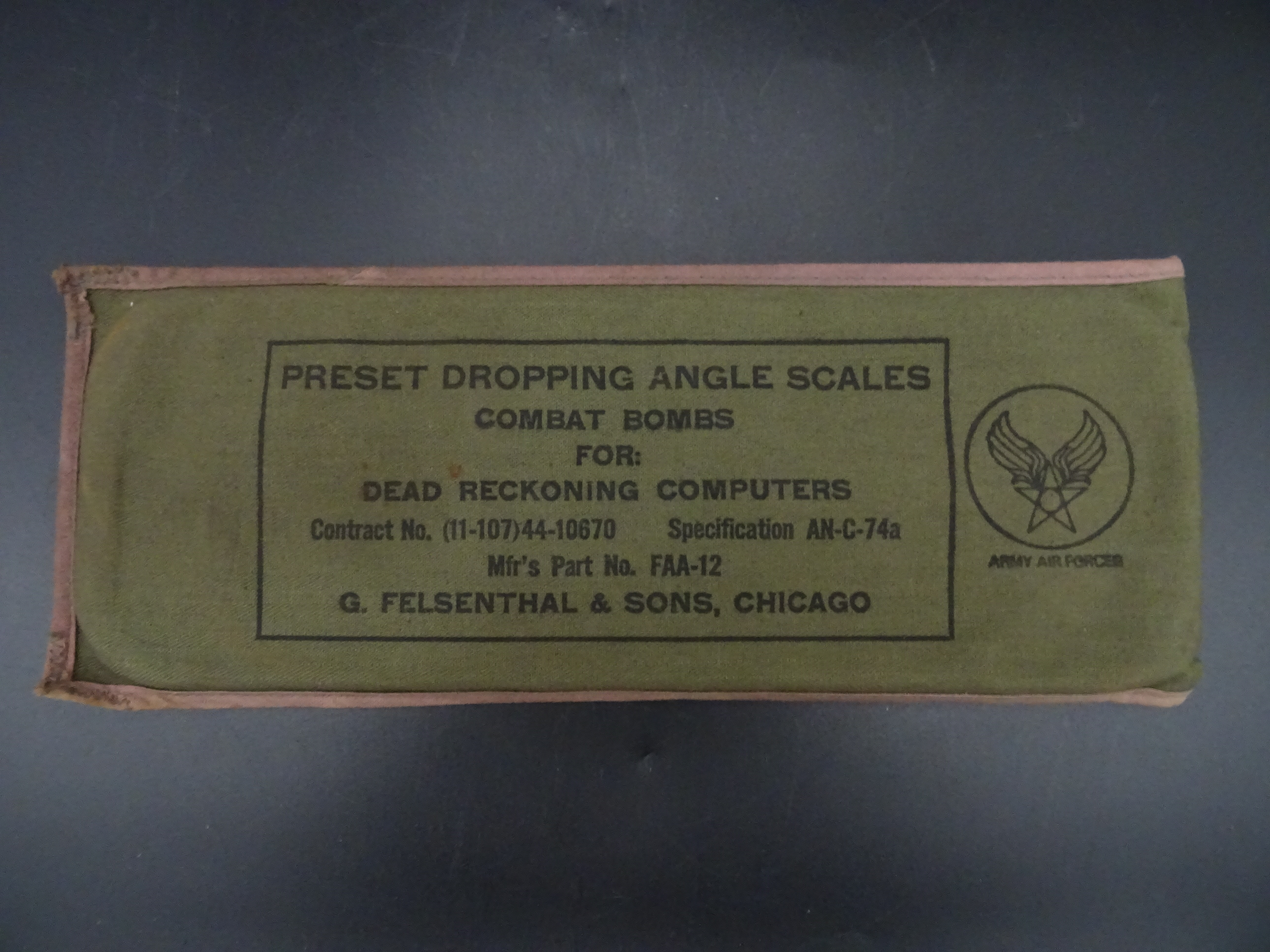 USAAF preset dropping angle scales combat bombes