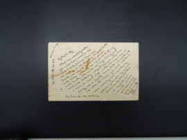 WW1 silk embroidered postcard Right is Might