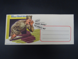 US humoristic envelope ww2