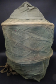 British WW2 mosquito net helmet cover Indian Made