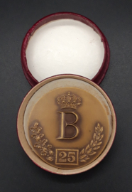 Medal 25 years King Baudouin of Belgium