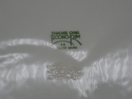 US Army Medical Department dinner plate Syracuse