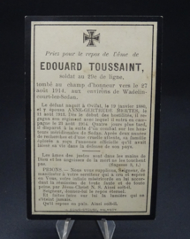 French death notice 1914