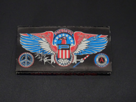 Patriotic rolling papers black - 1970's
