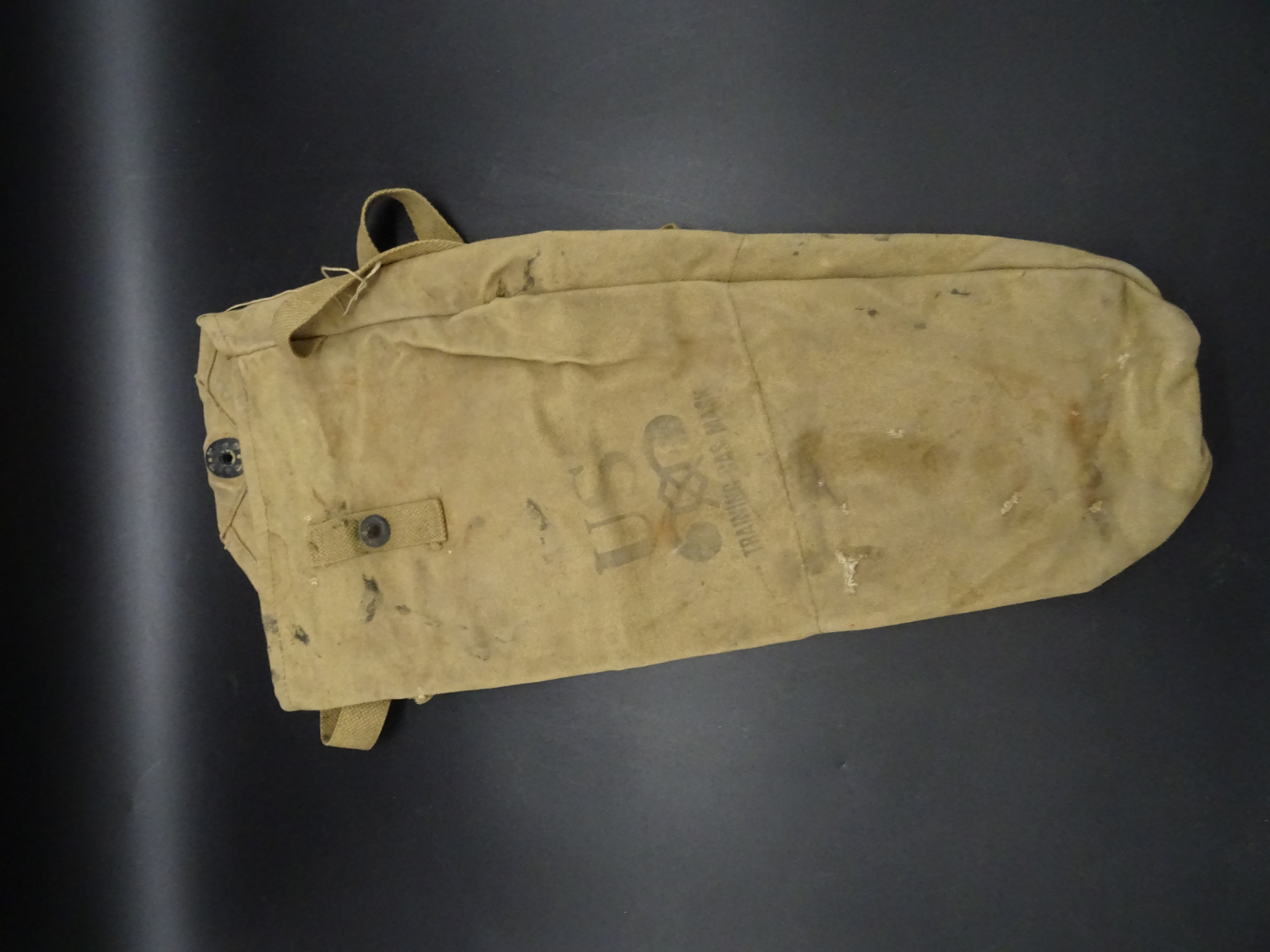 US Training gas mask bag ww2