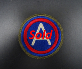 US 3rd Army Corps Greenback Patch WW2