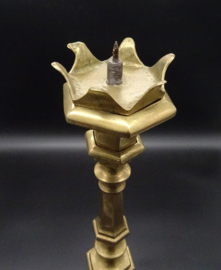 Brass church candlestick