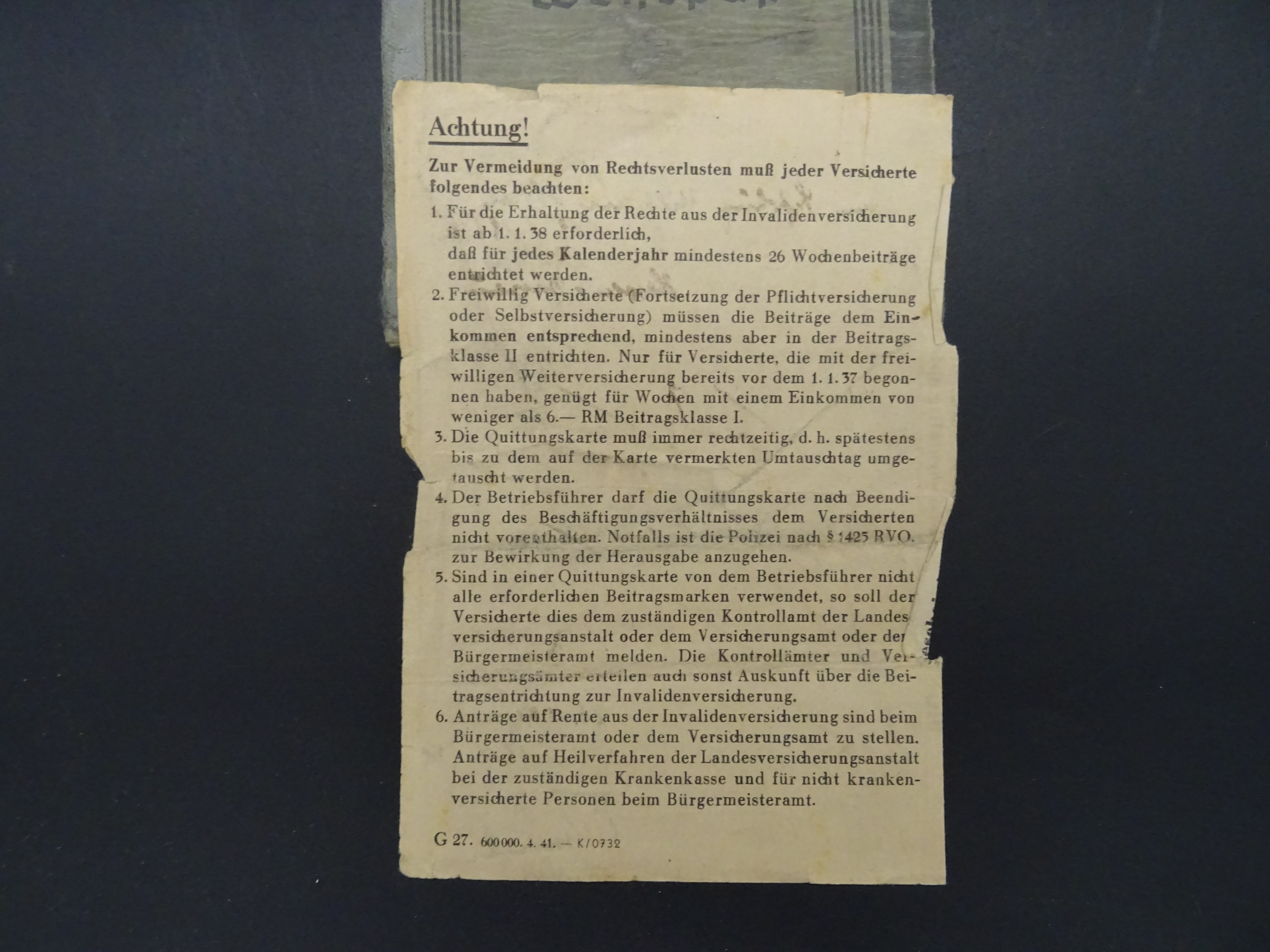 German Wehrpass