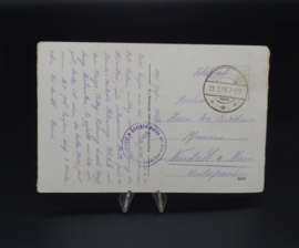 German Feldpost card Strassburg