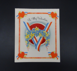US Victory Valentine's Card ww2
