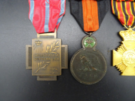 Belgian WW1 Medal Bar