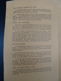 Civil Defence Fire Precautions in War Time 1939