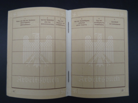 Arbeitsbuch First Type from Arbeitsamt Goslar