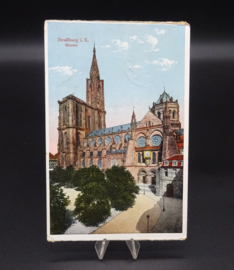 German Feldpost card Strassburg