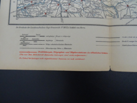 German map WW1 - Paris West