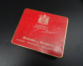 British Benson and Hedges Cigarette tin WW2