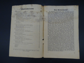 Tornisterschrift 'Schlag nach über das Mittelmeer' 1939/40