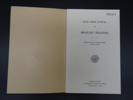 US Basic Field Manual - Military Training 1941 - FM 21-5