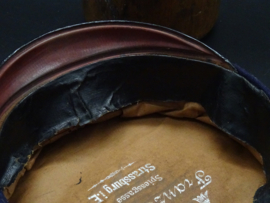 German Reserve officers visor cap M1867