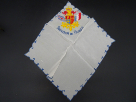 Souvenir de France handkerchief WW2