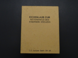Eichenlaub zum Ritterkreuz box (Repro)