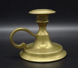 Brass candle holder with handle