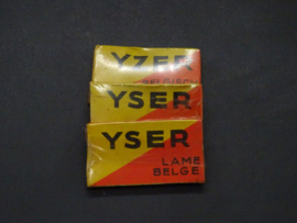 Belgian Yser razor blades