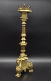 Brass church candlestick