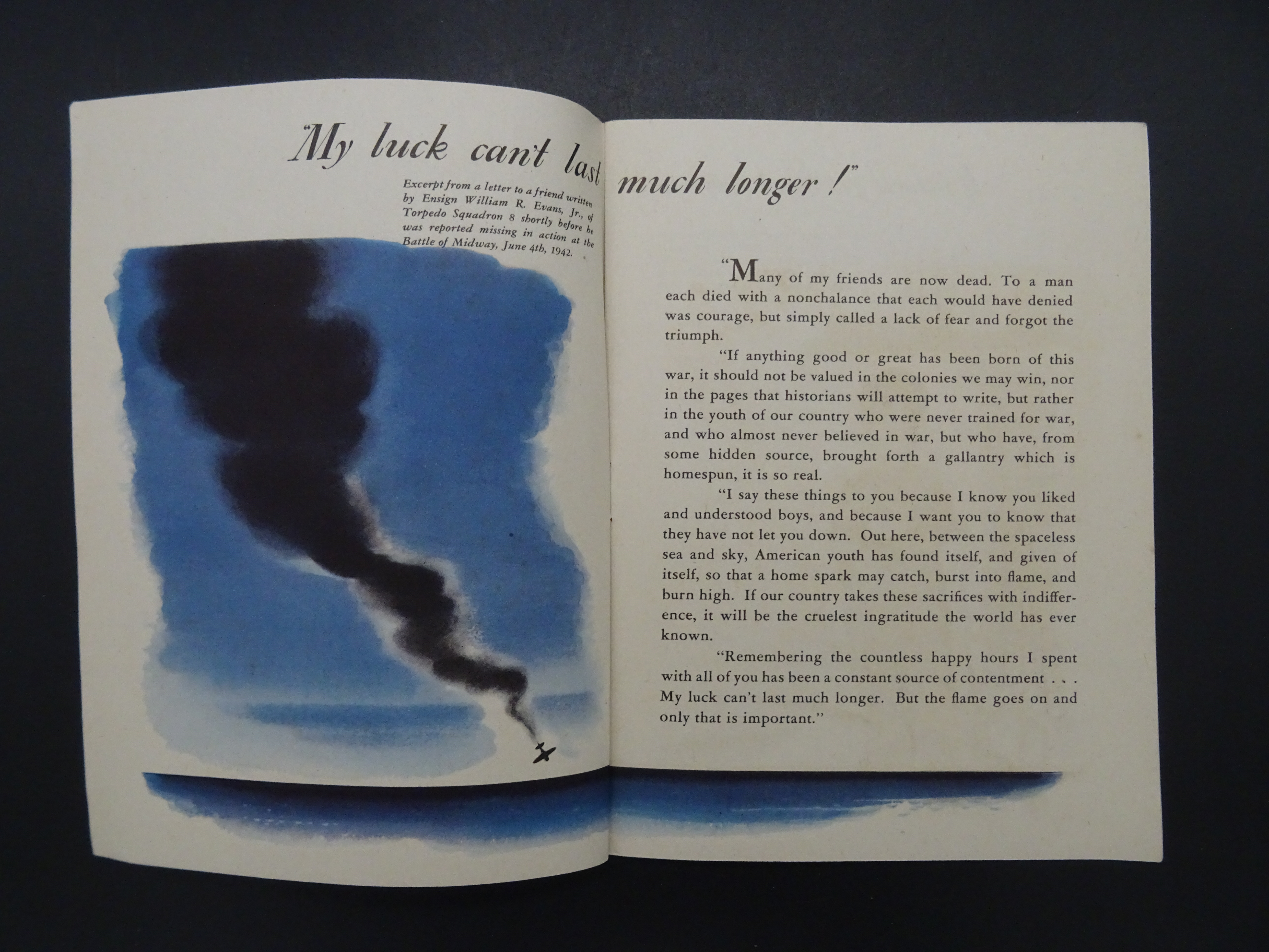 US Navy booklet 'Lest we forget' 1943