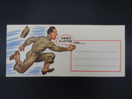 US humoristic envelope ww2
