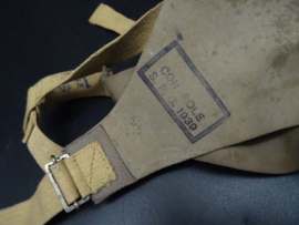 Belgian Sacic AG9 Civil Gas Mask WW2