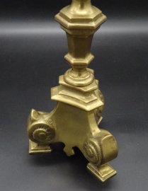 Brass church candlestick