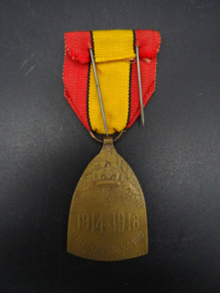 Belgian Commemorative medal WW1