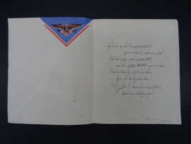 US Birthday Greeting Card 1944