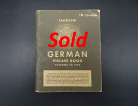 TM 30-606 German Phrase Book - November 30, 1943