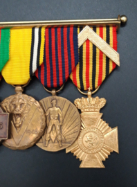 Belgian medal bar ww2 veteran