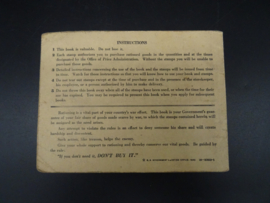 War Ration Book Two cover only