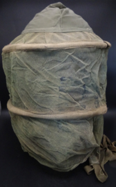 British WW2 mosquito net helmet cover Indian Made
