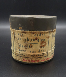 Belgian Stella bandage tin