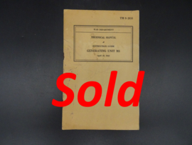 US Technical Manual - Generating Unit M5 1942 - TM 9-2616