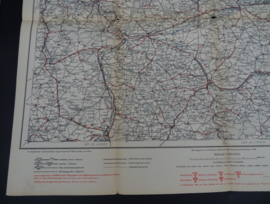 German map 1915 - Paris Ost