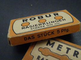 German Robur razor blades ww2
