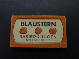 German Blaustern razor blades ww2